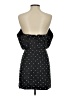 MNG 100% Polyester Polka Dots Black Cocktail Dress Size 4 - photo 2