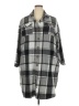 Unbranded 100% Polyester Gray Poncho Size 2X - photo 1