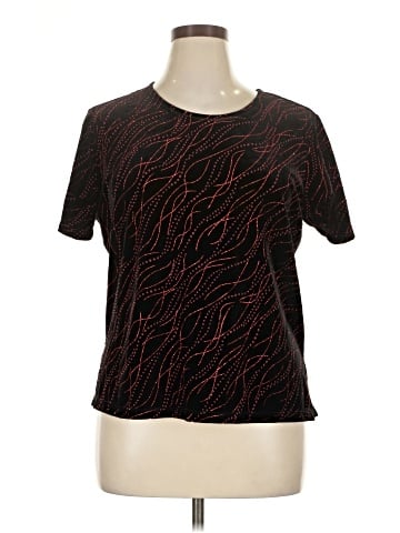 Notations Short Sleeve Top (view 1)