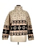 Love Tree 100% Polyester Print Tan Pullover Sweater Size XL - photo 1