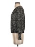 H&M 100% Polyester Black 3/4 Sleeve Blouse Size 2 - photo 5
