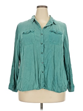 C Established 1946 3/4 Sleeve Button Down Shirt