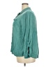 C established 1946 100% Rayon Teal 3/4 Sleeve Button-Down Shirt Size 22/24 - photo 5