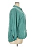 C established 1946 100% Rayon Teal 3/4 Sleeve Button-Down Shirt Size 22/24 - photo 4