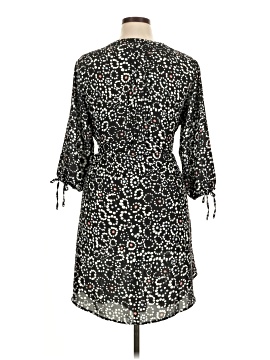 slim fit dress slacks Evans Printed Cotton Balloon-Sleeve Ruffle Mini Dress  Shoshanna