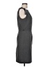 Single Solid Gray Cocktail Dress Size 10 - photo 4