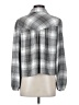 Evereve Gray Long Sleeve Polo Size XS - photo 2