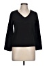 Petite Principle Black 3/4 Sleeve Top Size L (petite) - photo 1