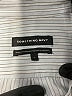 Something Navy 100% Cotton Stripes Gray 3/4 Sleeve Button-Down Shirt Size S - photo 7