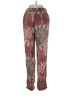 MNG Print Red Casual Pants Size S - photo 2