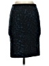 H&M Animal Print Blue Casual Skirt Size 2 - photo 1