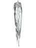 Zara Metallic Silver Jeans Size 0 - photo 5