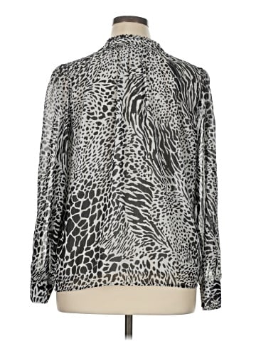 Cupcakes & Cashmere Long Sleeve Blouse (view 2)