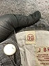 J Brand Chevron-herringbone Gray Jeans Size 10 - photo 4