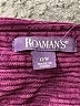 Roaman's 100% Cotton Purple Fleece Size 12W - photo 6