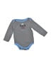 Hb 100% Cotton Gray Long Sleeve Onesie 12-18 MO / 18 MO - photo 1