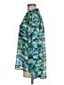 TWO by Vince Camuto 100% Polyester Print Green Long Sleeve Blouse Size M - photo 5
