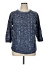 Jason Maxwell 100% Acrylic Blue Pullover Sweater Size 1X - photo 1
