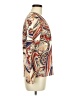 Unbranded 100% Polyester Paisley Ivory Long Sleeve Blouse Size M - photo 4