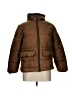 Assorted Brands 100% Polyester Solid Brown Snow Jacket Size L - photo 1