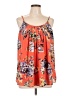Doe & Rae 100% Polyester Orange Sleeveless Blouse Size L - photo 1
