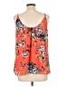 Doe & Rae 100% Polyester Orange Sleeveless Blouse Size L - photo 2