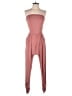 A'gaci Solid Pink Jumpsuit Size M - photo 1