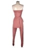 A'gaci Solid Pink Jumpsuit Size M - photo 2