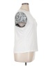 NANETTE Nanette Lepore Silver Short Sleeve Top Size XL - photo 4