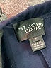 St. John Caviar Solid Blue Dress Pants Size M - photo 7