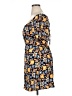Bebop 100% Polyester Print Yellow Casual Dress Size XL - photo 5
