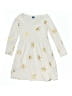 Old Navy 100% Cotton Stars Ivory Dress Size 5 - photo 1