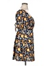 Bebop 100% Polyester Print Yellow Casual Dress Size XL - photo 4