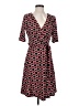 Chetta B Print Red Casual Dress Size 4 - photo 1