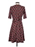 Chetta B Print Red Casual Dress Size 4 - photo 2