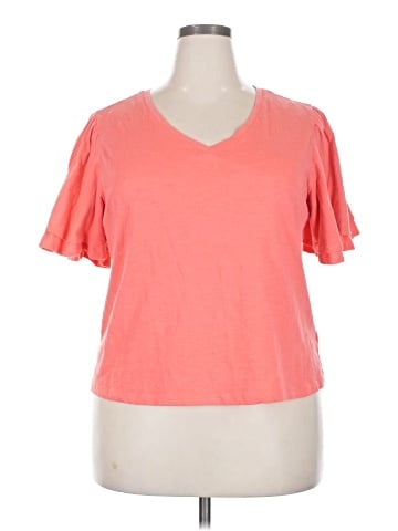 Time and Tru Short Sleeve T-Shirt (view 1)