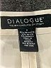 Dialogue Solid Ivory Dress Pants Size 6 - photo 4