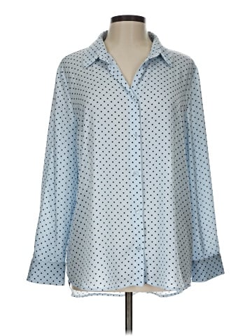 IMNYC Isaac Mizrahi Long Sleeve Blouse (view 1)