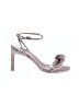 Zimmermann Gray Pink Suede Oro Sculptural Bow Sandals Size EU 39 - photo 1