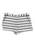 Elle 100% Polyester Stripes Black Shorts Size 14 - photo 1