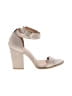 Charlotte Russe Gray Tan Sandals Size 10 - photo 1