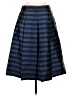 Halogen Stripes Blue Casual Skirt Size 8 - photo 2