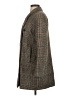 Zara Basic 100% Polyester Houndstooth Brown Coat Size S - photo 5