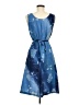 Worthington 100% Polyester Blue Cocktail Dress Size 8 (petite) - photo 2
