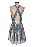 Sugarlips 100% Polyester Stripes Blue Casual Dress Size XS - photo 2