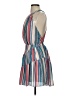 Sugarlips 100% Polyester Stripes Blue Casual Dress Size XS - photo 5