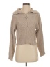 Line & Dot 100% Polyester Tan Pullover Sweater Size XS - photo 1