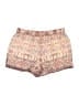 Joie 100% Silk Print Red Shorts Size XS - photo 2