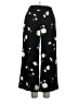 Unbranded 100% Polyester Floral Black Casual Pants Size 34 waist (estimated) - photo 1