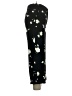 Unbranded 100% Polyester Floral Black Casual Pants Size 34 waist (estimated) - photo 4